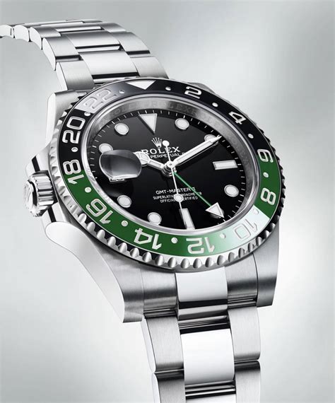 rolex green gmt left hand|Rolex gmt for sale.